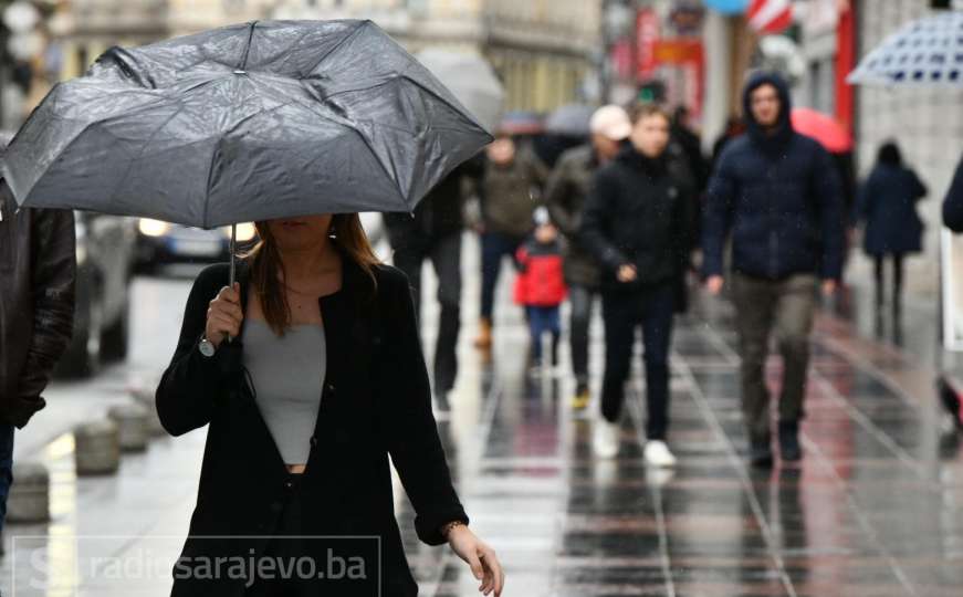 U Mostaru i Sarajevu jutros ista temperatura: Meteorolozi najavili i kišu i snijeg